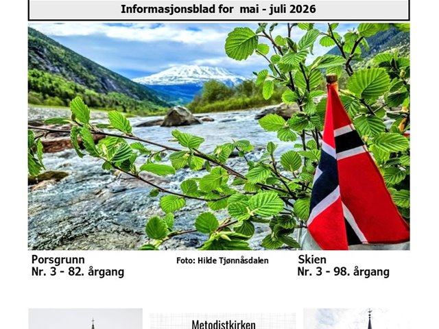 Felles menighetsblad mai-juli