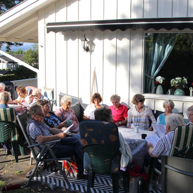 Sommersamling i kirken 