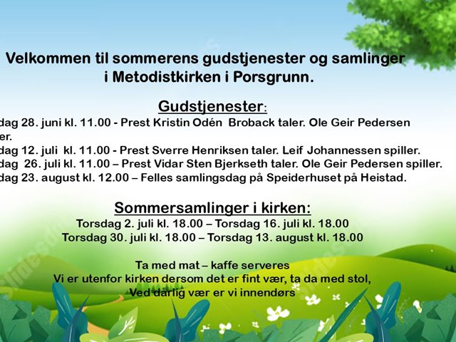 Sommeren i kirken 