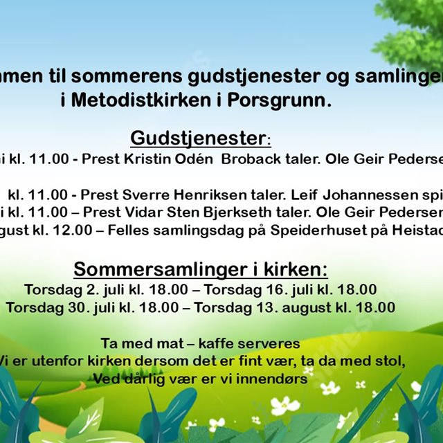 Sommeren i kirken 