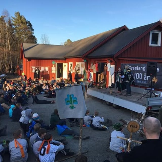 Felles samlingsdag for Grenland på Speiderhuset på Heistad