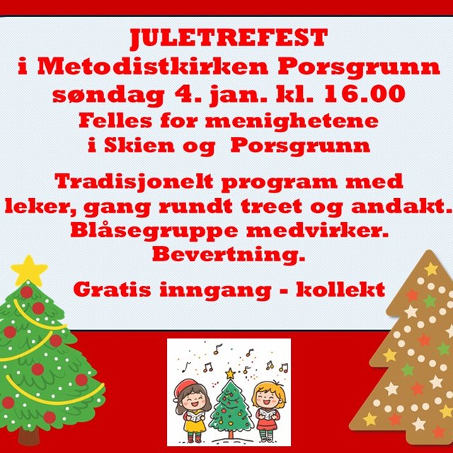 Felles julefest i Porsgrunn